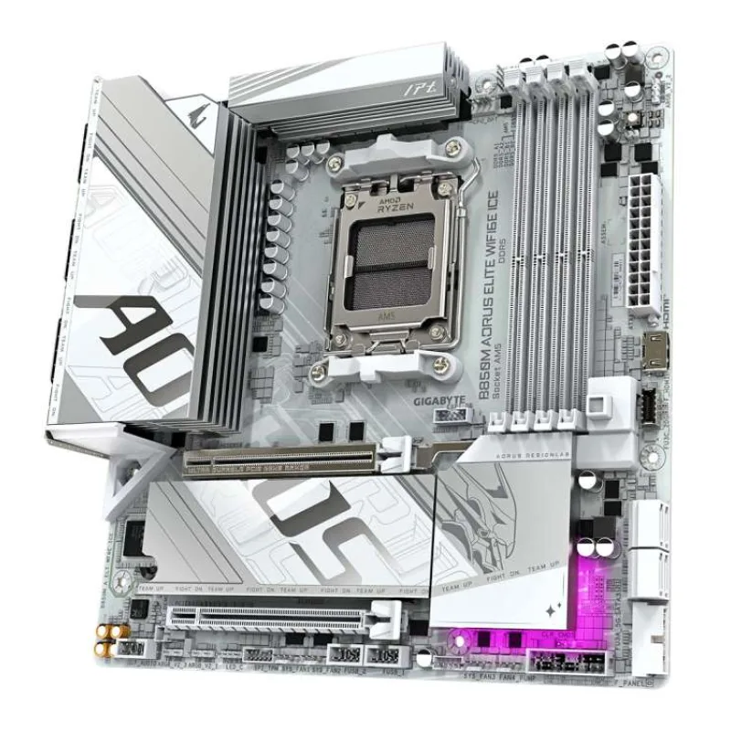 GIGABYTE B850 AORUS ELITE WIFI6E ICE/AM5/mATX (B850M A ELT WF6E ICE)
