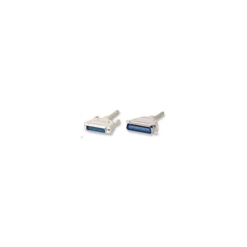 PREMIUMCORD Paralelný kábel 1,8 m (DB25M - Centronics 36pin M, Bi-tronics) (kc2-25)