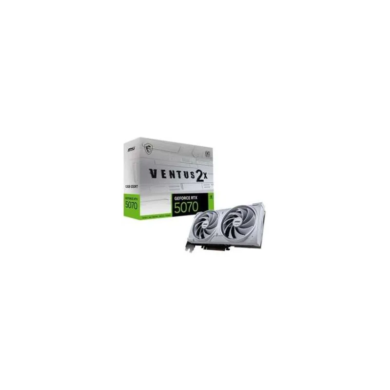 MSI GeForce RTX 5070 VENTUS 2X WHITE/OC/12GB/GDDR7 (RTX 5070 12G VENTUS 2X OC WHIT)