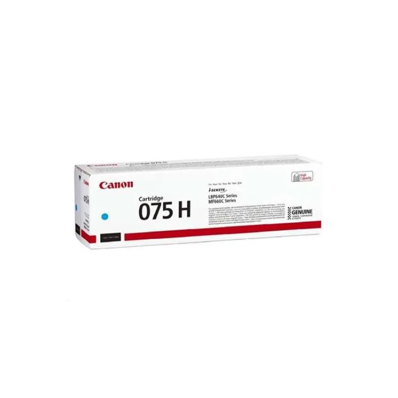 toner CANON CRG-075H cyan i-SENSYS MF644Cdw/667Cdw, LBP646Cdw/647Cdw (2500 str.) (6368C002)