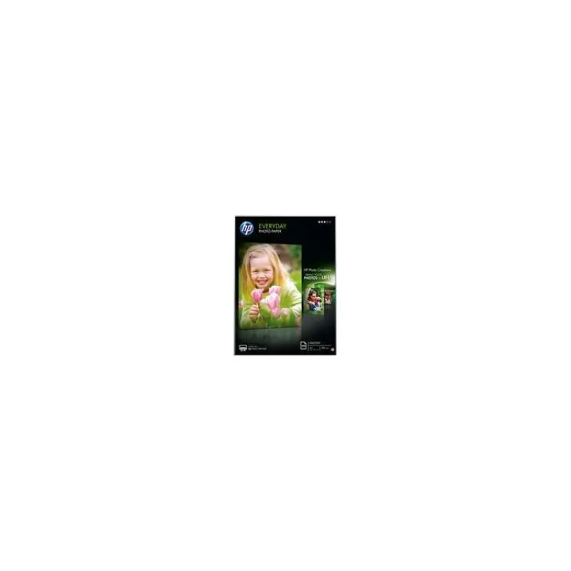 HP Everyday Glossy Photo Paper-100 sht/A4/210 x 297 mm, 200 g/m2, Q2510A (Q2510A)