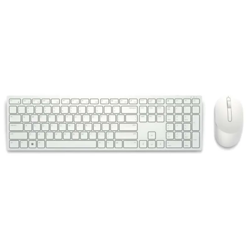 DELL KM5221W bezdrátová klávesnice a myš US/ International (QWERTY) - bílá (580-AKEZ)