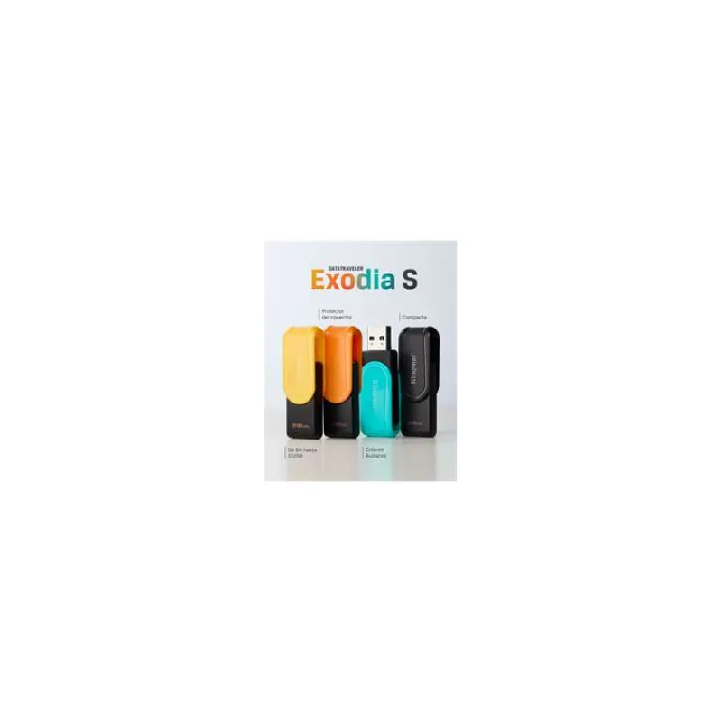 DataTraveler Exodia S/128GB/USB 3.2/USB-A/Modrá (DTXS/128GB)