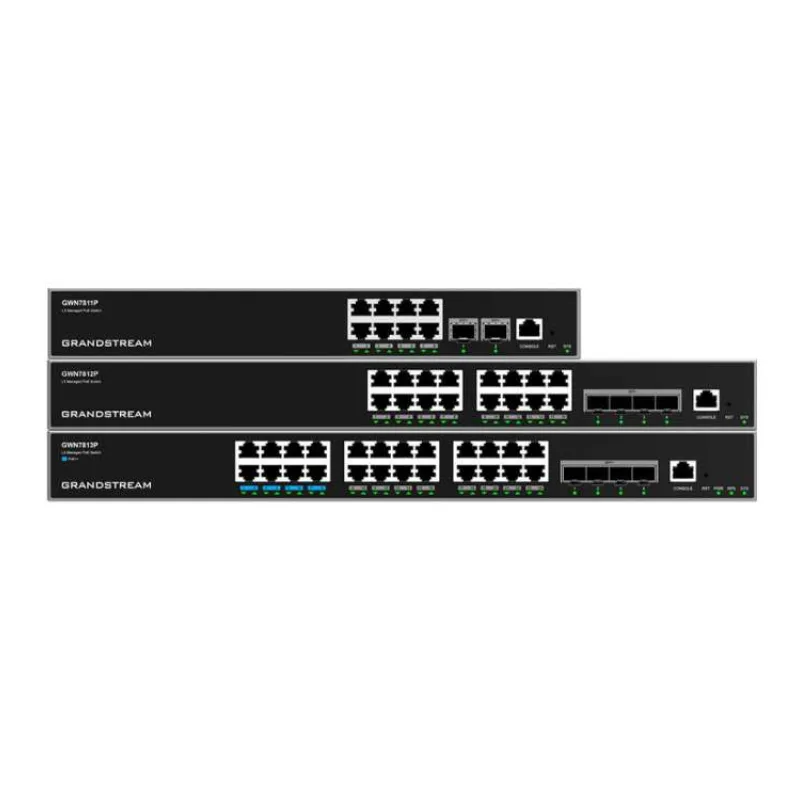 Grandstream GWN7812P Layer 3 Managed Network PoE Switch 16 portov / 4 SFP+ (GWN7812P)
