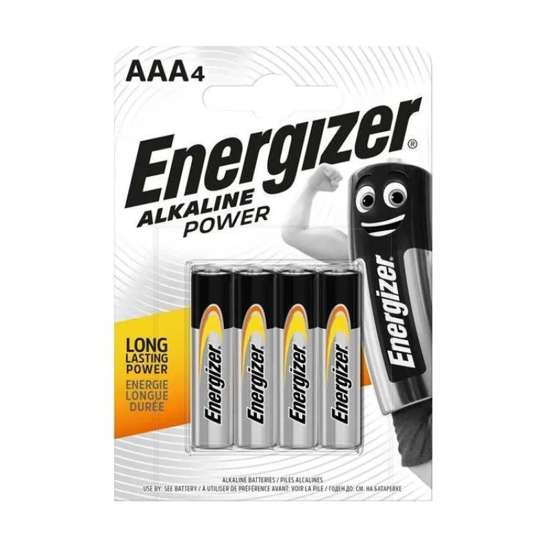 Energizer LR03/4BP Alkaline Power AAA 4pack (EB001)