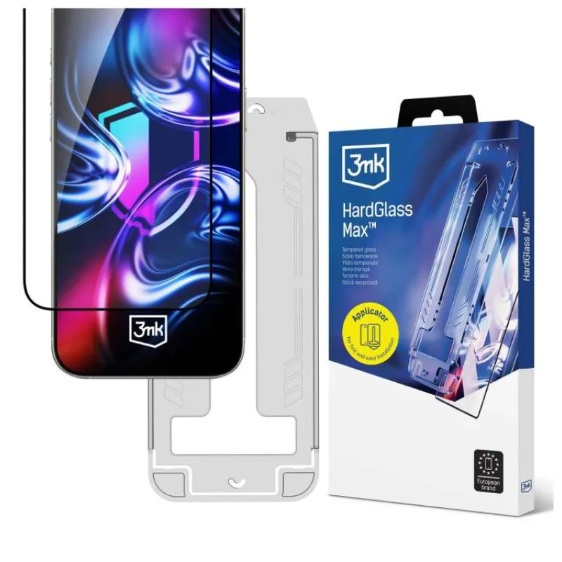 3mk tvrzené sklo HardGlass Max FrameFit pro Apple iPhone 13 Pro Max/14 Plus (5903108671514)