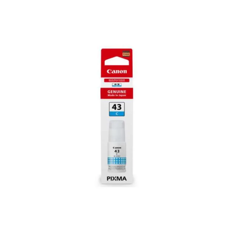 atramentová náplň CANON GI-43C cyan PIXMA G540/G640 3 (700 str.) (4672C001)