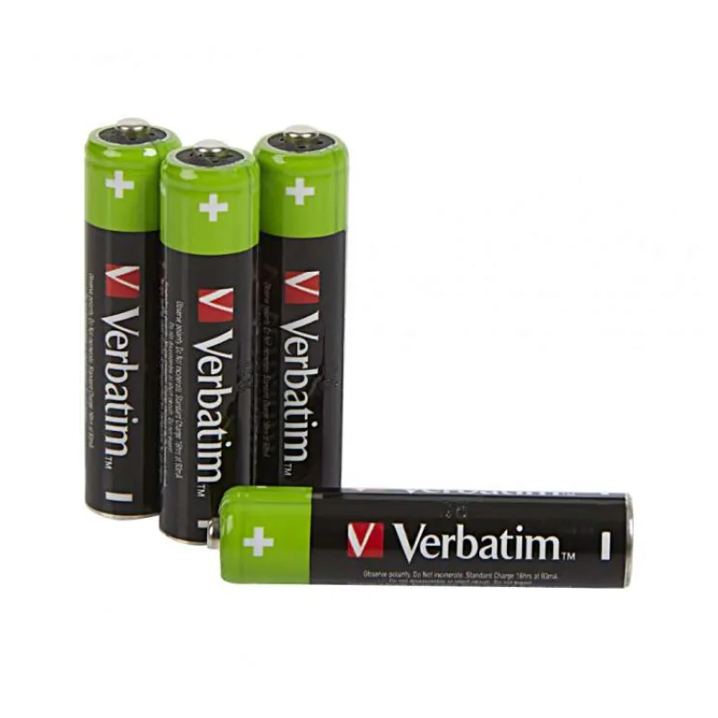 VERBATIM Nabíjecí baterie AAA Premium 4-Pack 950mAh HR03 (49514)