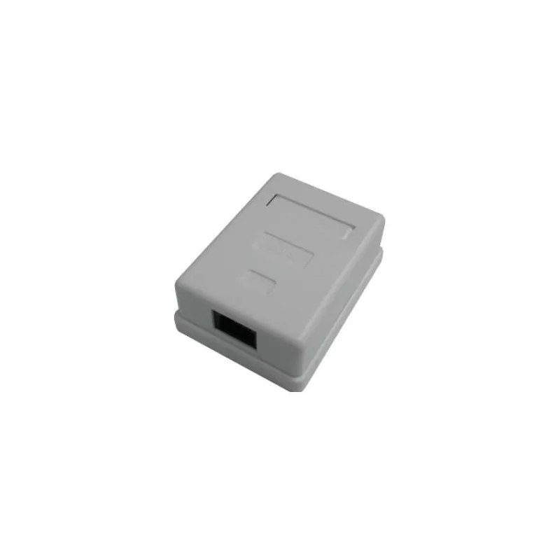 DATACOM Datová zásuvka UTP CAT5E 1xRJ45 na omítku bílá (2311)