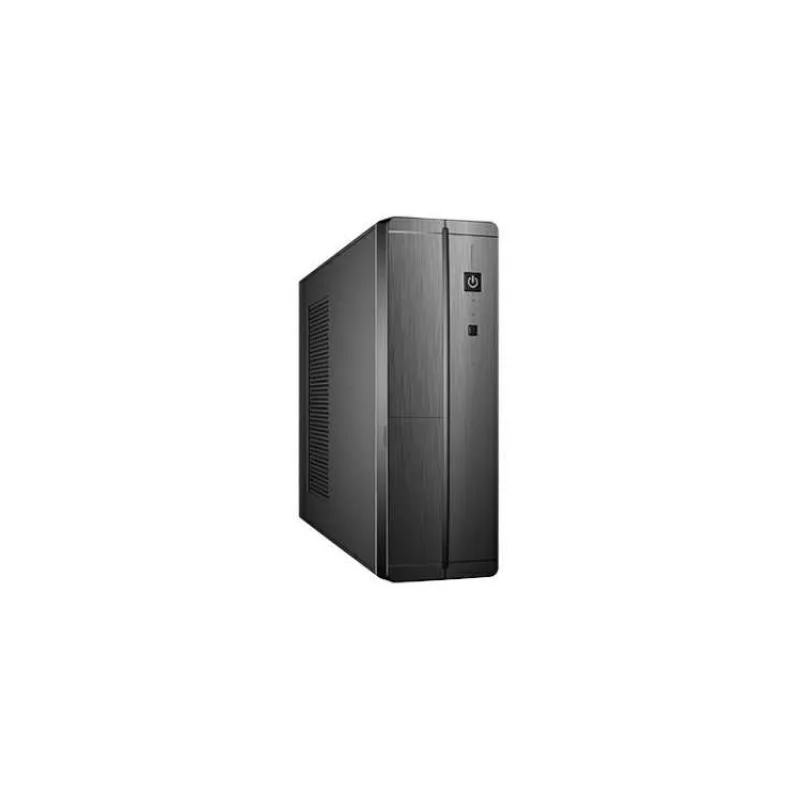 CRONO skříň MT-ITX3 Midi Tower, bez zdroje, černá (CR-MTITX3)