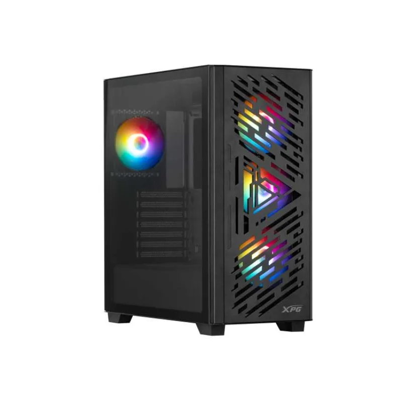 ADATA XPG case LANDER 501 Mid-Tower, bez zdroje, 4x 120mm ARGB Fan, Černá (LANDER501CMTA-BKCWW)