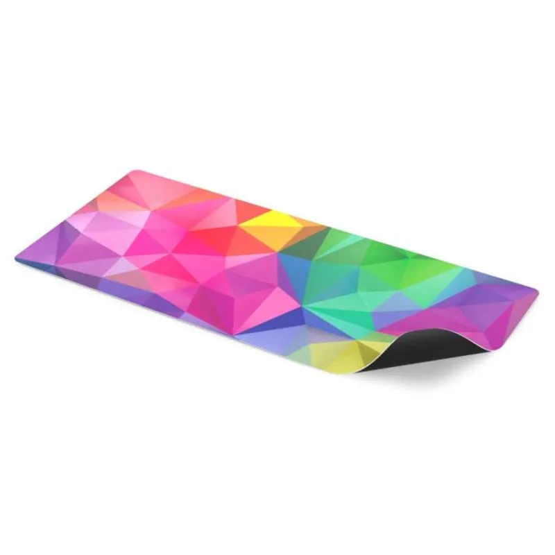 Endorfy podložka na stůl Crystal XL Spectrum / 900×400×3 mm / voděodolná / duhová (EY6B012)