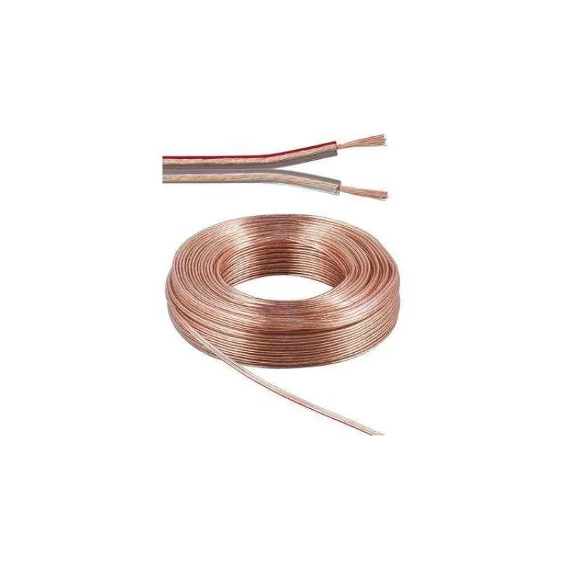 PremiumCord Reproduktorové káble 100% CU meď 2x 1,5mm 10m (kjpr-01-10)