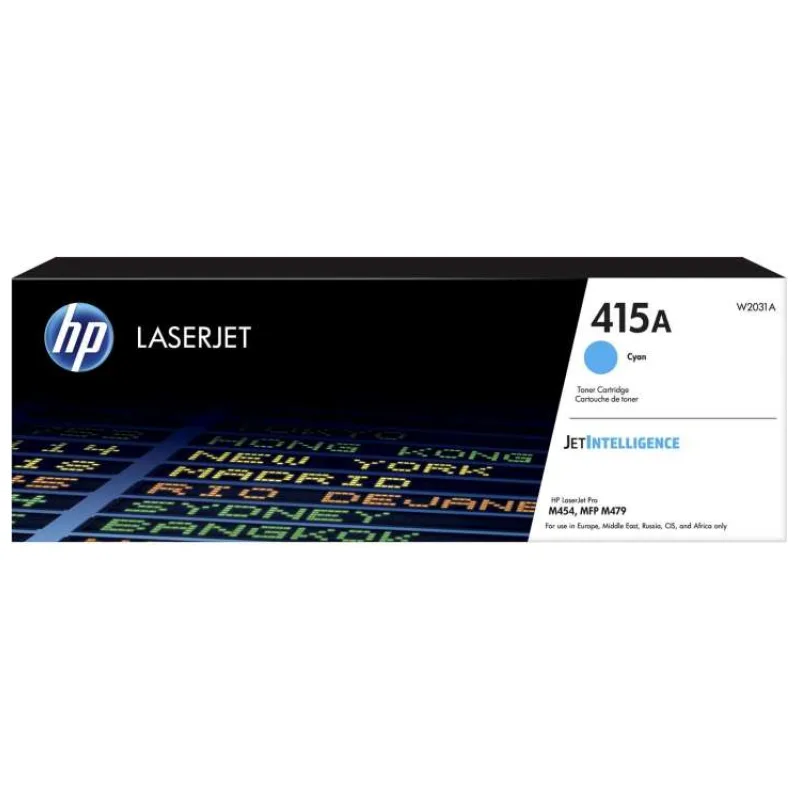 HP 415A Cyan LaserJet Toner Cartridge pre M454, M479, 2 100 str. (W2031A)