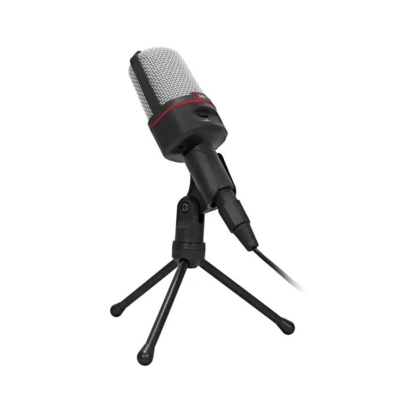 C-TECH Stolní mikrofon MIC-02, 3,5mm stereo jack, kabel 2.5m (MIC-02)