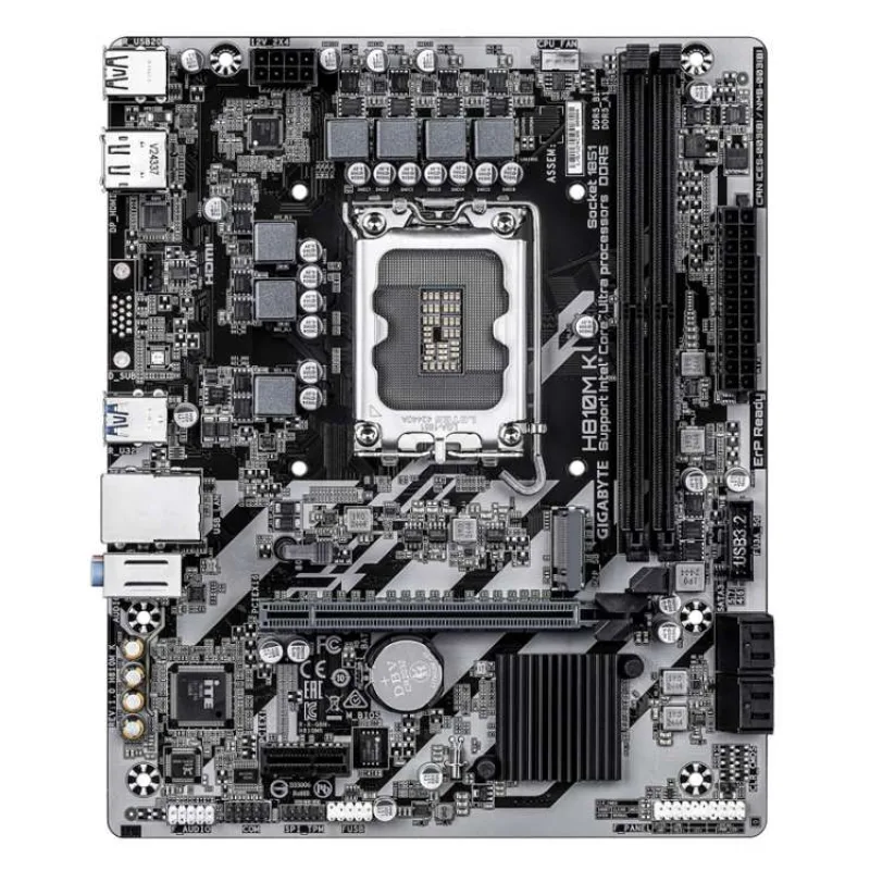 GIGABYTE MB Sc LGA1851 H810M K, Intel H810, 2xDDR5, 1xDP, 1xHDMI, mATX (H810M K)