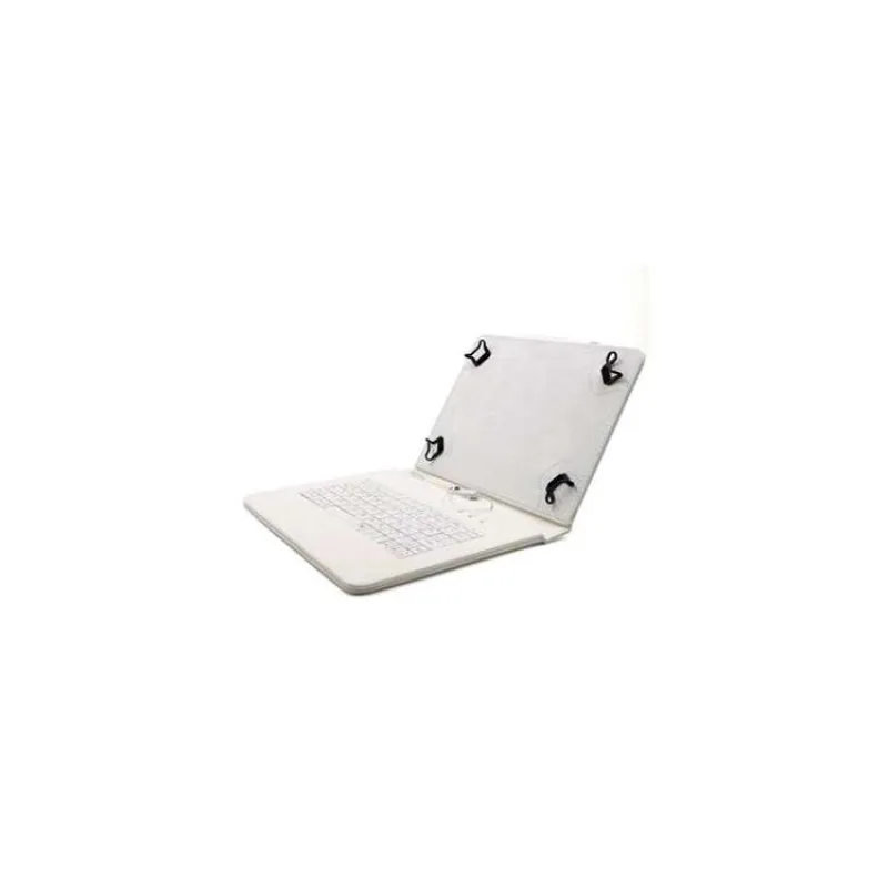 C-TECH puzdro univer.s klav. 9.7-10.1" biele (NUTKC-04W)