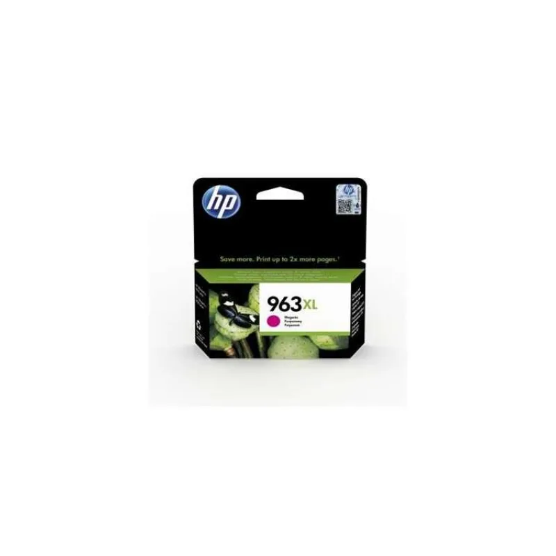 HP Inkoustová náplň 963XL purpurová (magenta, 1600p) pro HP OfficeJet Pro 9010, 9013, HP OfficeJet Pro 9020 (3JA28AE)