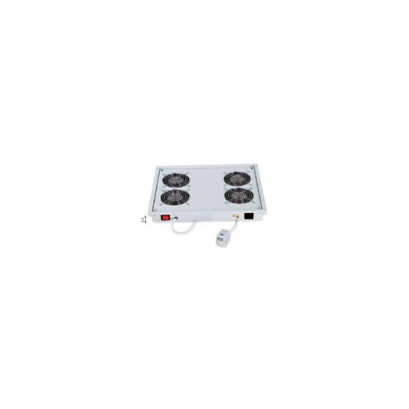 TRITON Ventilačná jednotka horná (dolná), 4 ventilátory-230V/60W, termostat, sivá (RAC-CH-X04-X3)