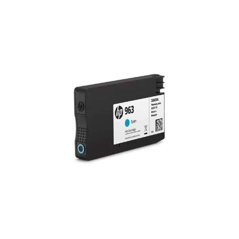HP 963 Cyan Original Ink Cartridge (3JA23AE#BGY)