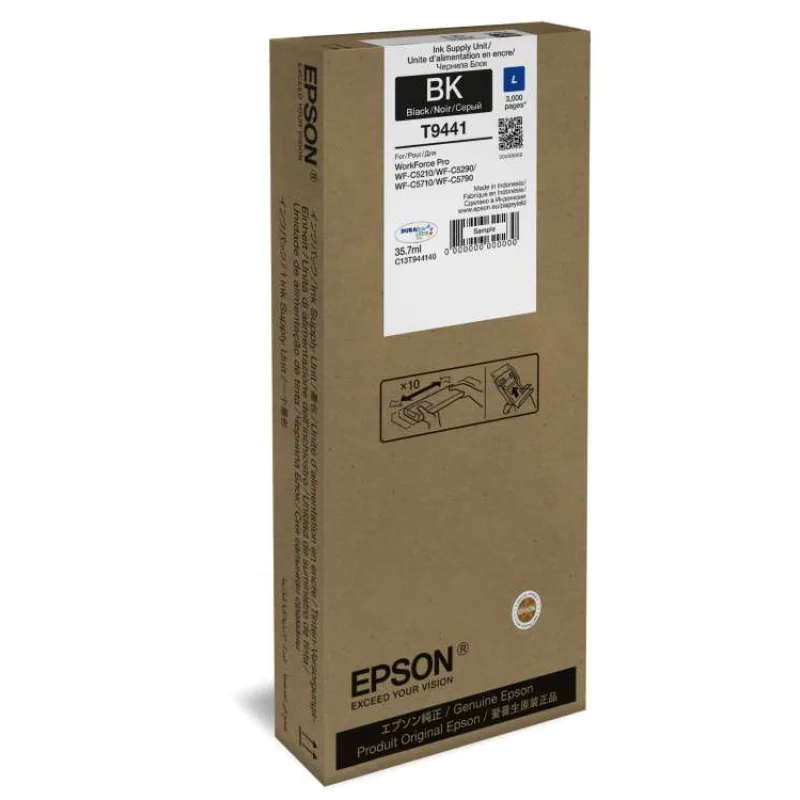 Epson inkoustová náplň/ C13T944140/ WF-C5790DWF/ WF-C5710DWF/ WF-C5290DW/ WF-C5210DW/ černá (C13T944140)
