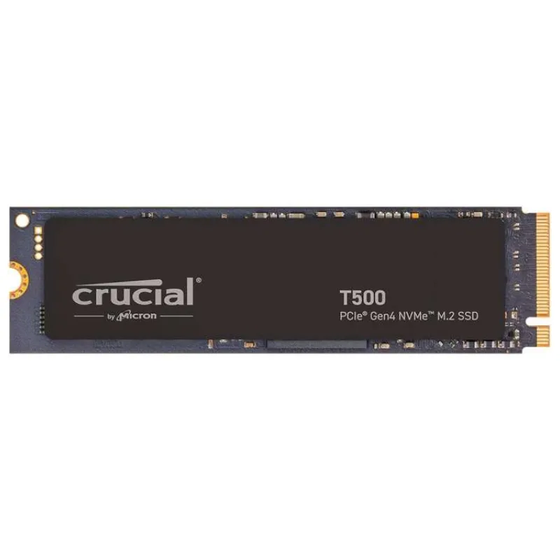 Crucial T500 1TB SSD, M.2 2280, NVMe PCIe Gen4, r7300MB/s, w6800MB/s (CT1000T500SSD8)