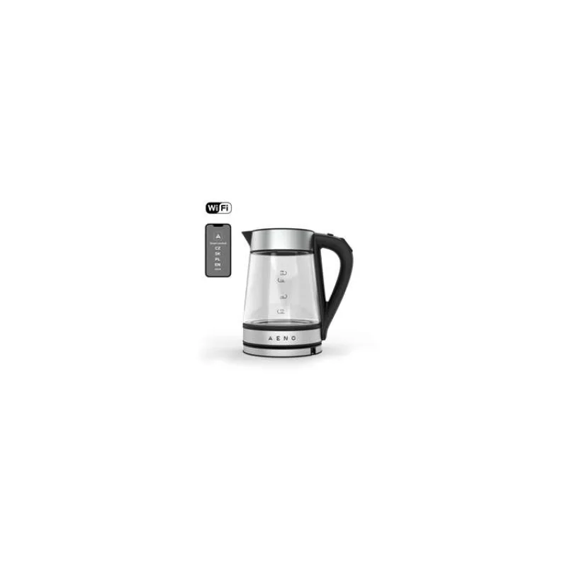AENO Rychlovarná smart kanvica EK1S NEREZ - 220-240V~, 50/60Hz, 1850-2200W, Strix, 1.15Kg (AEK0001S)