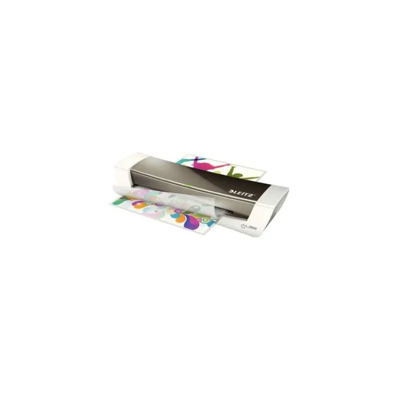 LEITZ iLAM Home Office A3 teplý laminátor, šedá (74400089)