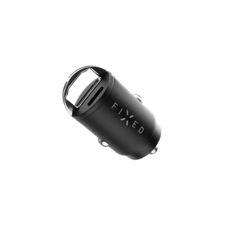 FIXED Autonabíjačka s USB-C a USB-A výstupom, PD30W - čierna (FIXCC30M-CU-BK)