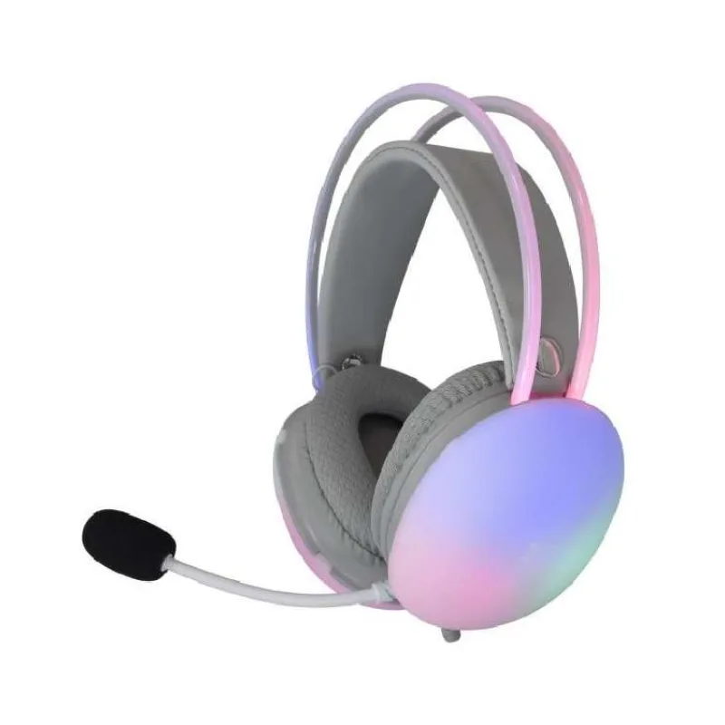 White Shark gaming headphones FIREFLY for PC, PS4, PS5, Xbox, MAC, white (FIREFLY-W)