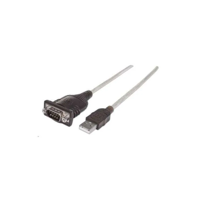 MANHATTAN prevodník USB na sériový port (čip FTDI FT232RL, 45 cm) (151856)