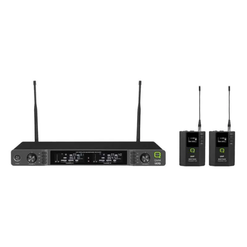 Q-AUDIO QWM 1970 BP 606-614MHz Q-AUDIO mikrofón (04-2-1105)