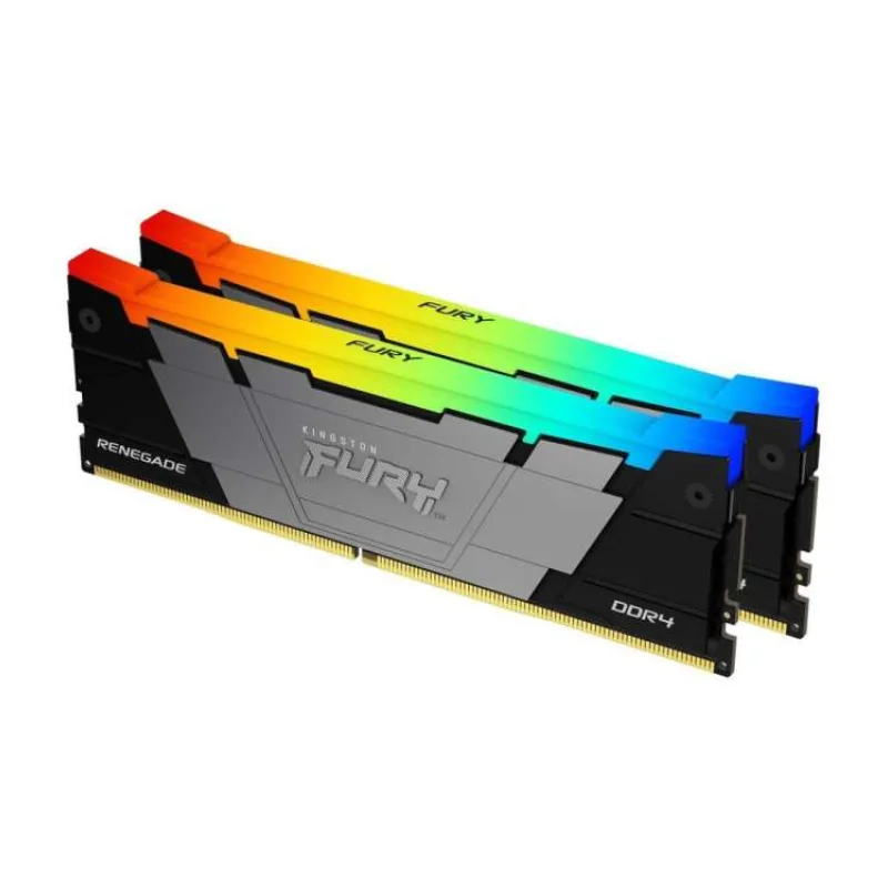 KINGSTON DIMM DDR4 32GB (Kit of 2) 3600MT/s CL16 1Gx8 FURY Renegade RGB (KF436C16RB12AK2/32)