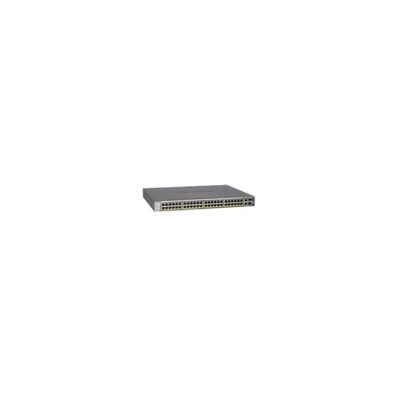 Netgear 48-Port Gigabit Ethernet, PoE+, Smart Switch, Cloud Management, 4 SFP+ Ports (380W) - GS752TXP (GS752TXP-300EUS)