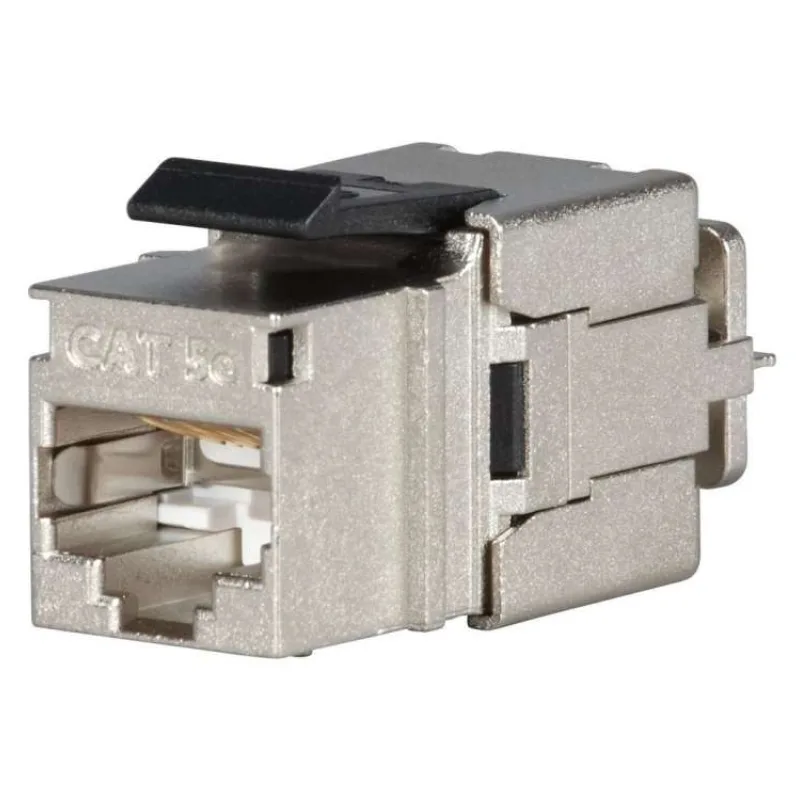 Rýchlozarezávacie keystone Solarix CAT6A STP SXKJ-10G-STP-BK-NA Component Level a 4PPoE certifikácia (25286903)
