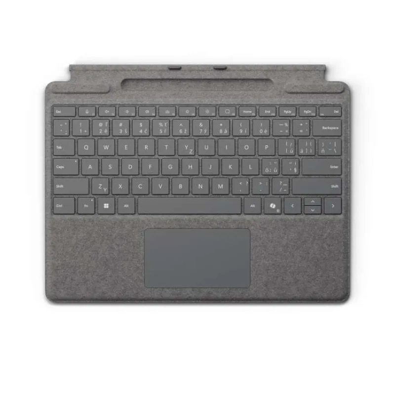Microsoft Surface Pro Keyboard with Pen Storage (Platinum), Commercial, cz&sk (8XB-00207)