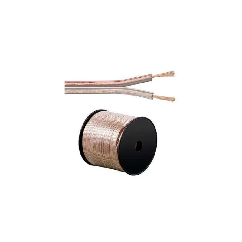 PremiumCord Kabely na propojení reprosoustav 100% CU měď 2x2,5mm 1m - délka na přání (kjpr-02)