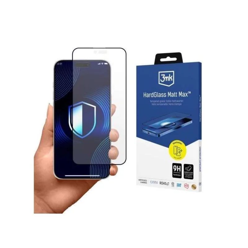 3mk tvrzené sklo HardGlass Matt Max pro Apple Iphone 17 Pro Max (5903108679992)