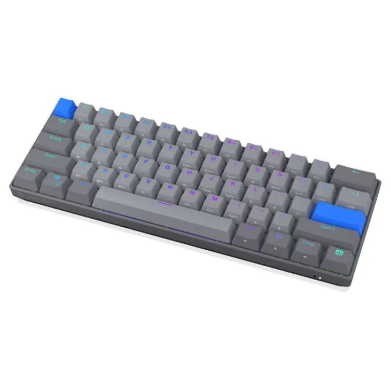 Endorfy Thock V2 Compact Wireless Klávesnice,herní,bezdr.,mechanická,Endorfy Yellow,US lay.,60%vel.,ARGB,hliník.,BT,2,4GHz,USB,š (EY5A132)