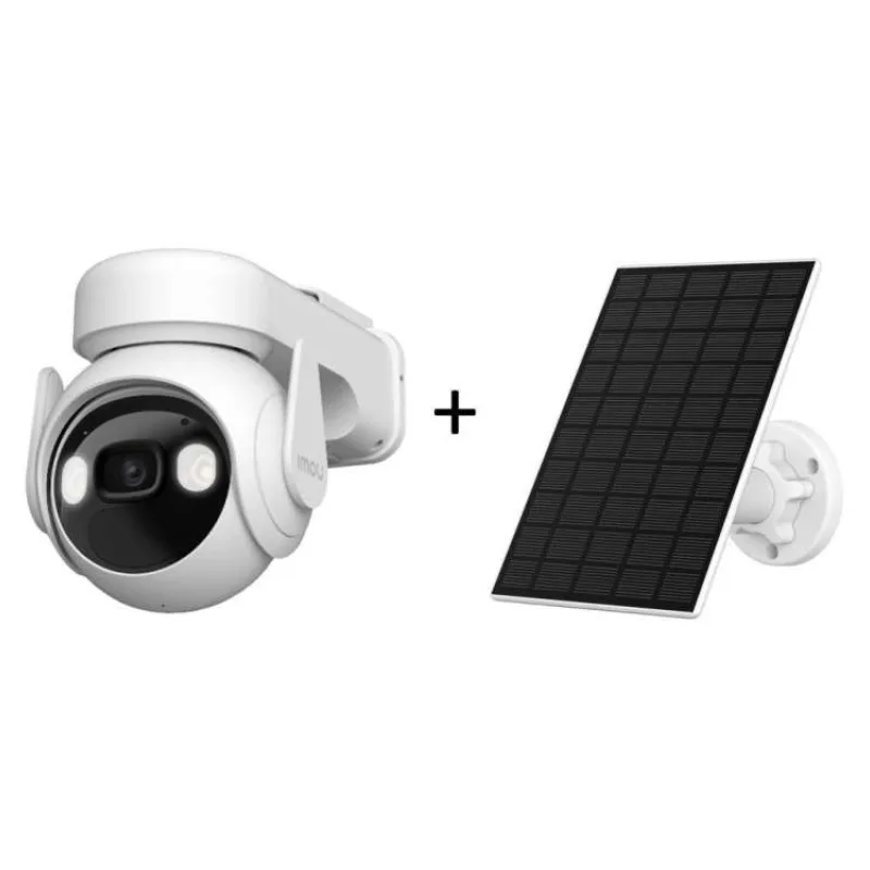 Imou by Dahua kit IP kamera Cell PT kit lite + solární panel/ PTZ/ 3Mpix/ IP66/ ojb. 3,6mm/ H.265/ IR až 20 m/ CZ app (IPC-K9ECP-3T0WE/FSP12-TYPEC)