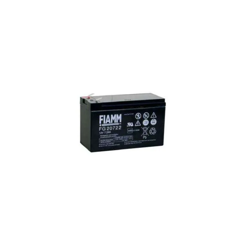 Fiamm olověná baterie FG20722 12V/7,2Ah Faston 6,3 (07955)
