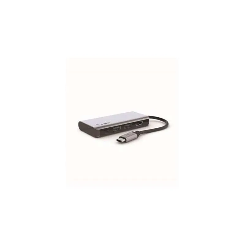 Belkin USB-C 4v1 Multiport adaptér - 4K HDMI, USB-C PD 3.0, 2x USB-A 3.0 (AVC006btSGY)