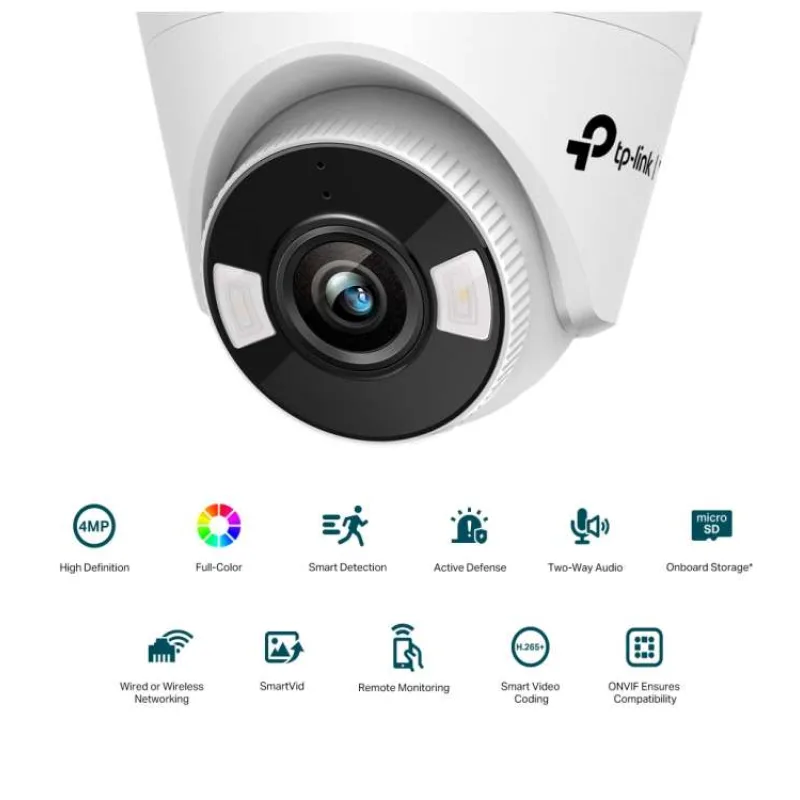 VIGI C440(2.8mm) 4MP farebná Turret net.cam (VIGI C440(2.8mm))
