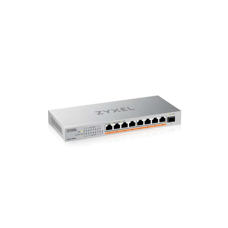 Zyxel XMG-108HP 8 Ports 2,5G + 1 SFP+, 8 ports 100W total PoE++ Desktop MultiGig unmanaged Switc (XMG-108HP-EU0101F)