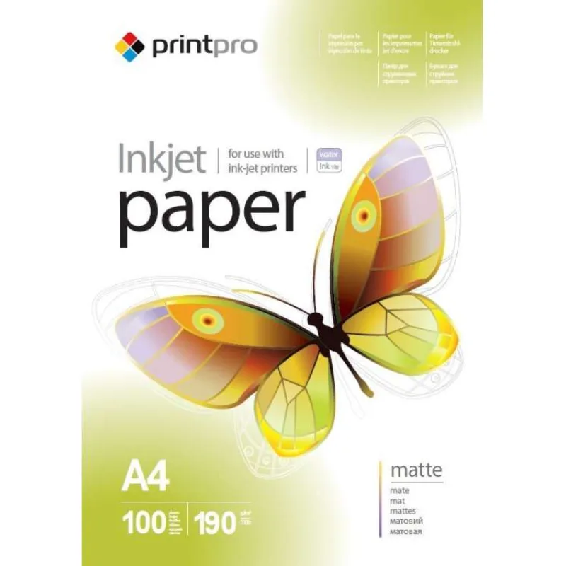 COLORWAY fotopapír/ matte 190g/m2, A4/ 100 kusů (PME190100A4)
