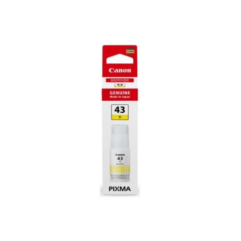 atramentová náplň CANON GI-43Y yellow PIXMA G540/G640 3 (700 str.) (4689C001)