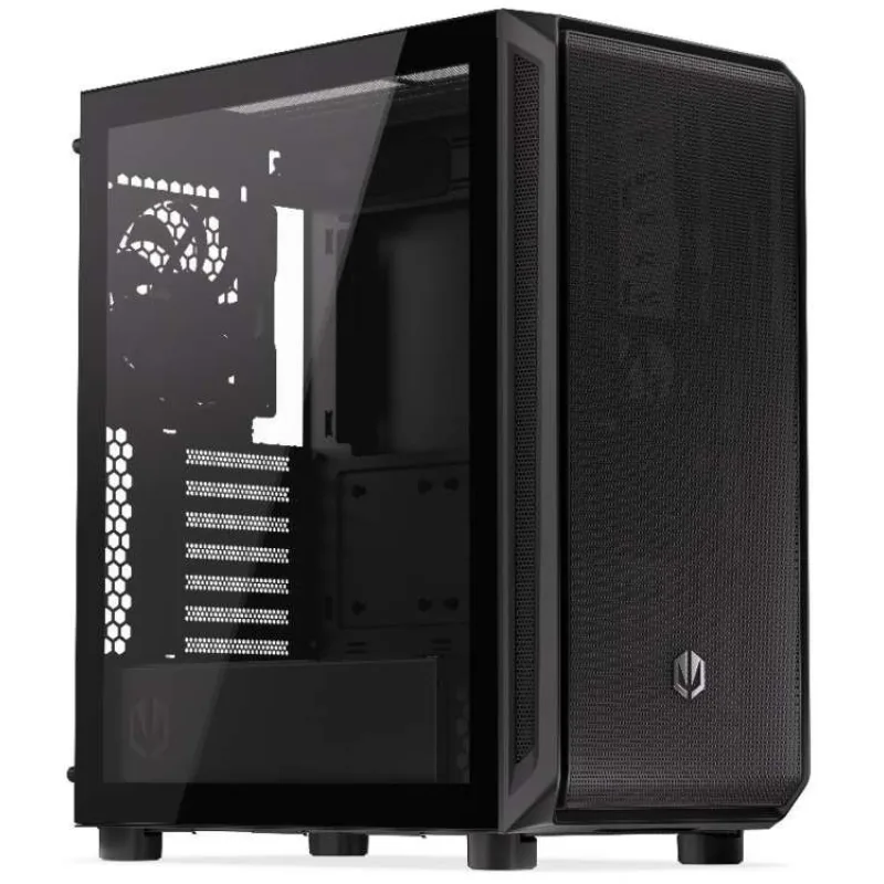 ENDORFY Case Arx 500 Core, Průhledná bočnice, ATX, 4x140mm Fan, černá (EY2A016)