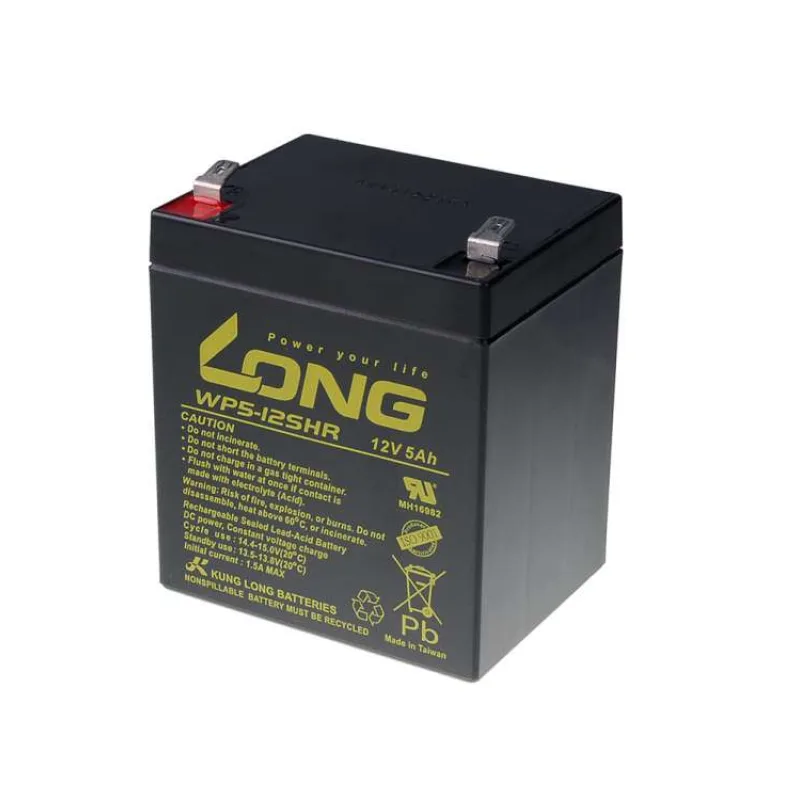 AVACOM Long Baterie WP5-12SHR (12V/5Ah - Faston 250, HighRate) (PBLO-12V005-F2AH)