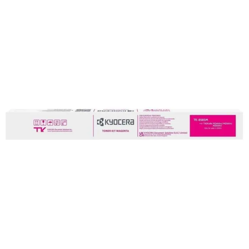 Kyocera toner TK-8585M magenta na 20 000 A4 (při 5% pokrytí), pro TASKalfa MZ4001ci (TK-8585M)