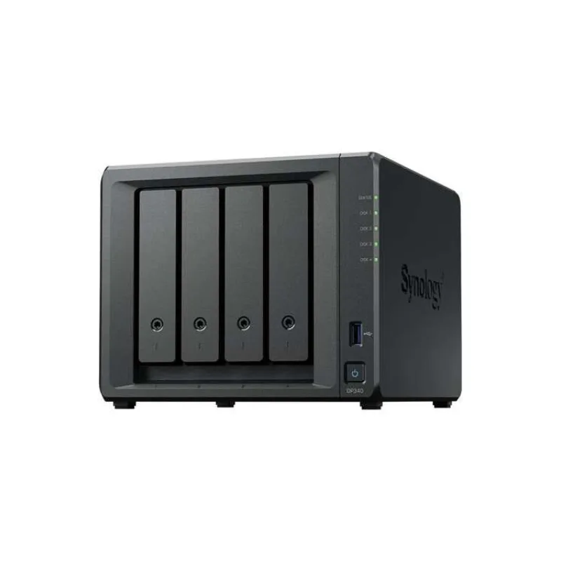 Synology DP340 ActiveProtect 4x8TB, 2x400GB NVMe (2C/RyzenR1600/2,6-3,1GHz/16GBRAM/1xUSB3.2Gen1/1x10GbE) (DP340)
